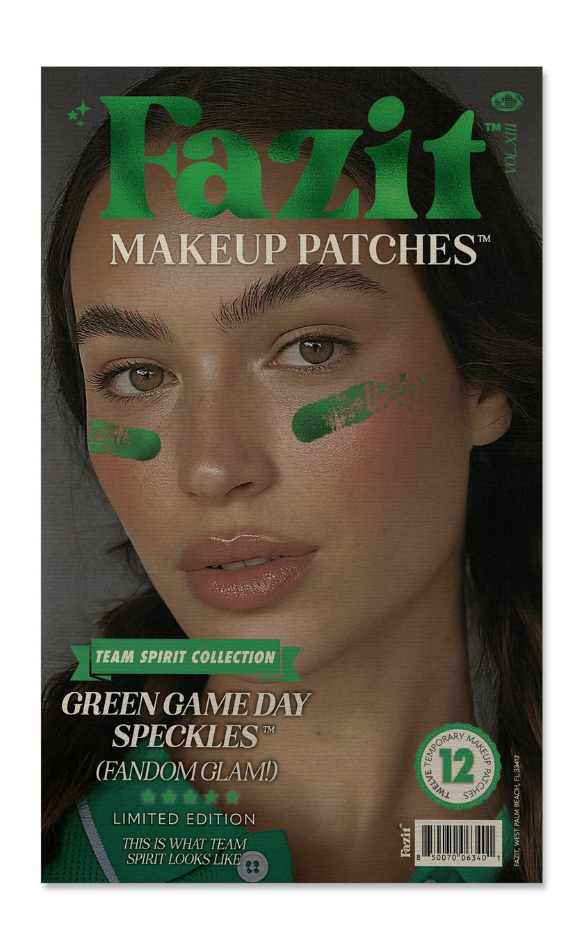 Green Game Day Speckles
