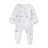 Bamboo Footie Pajama Sleepsuit - Le Cirque