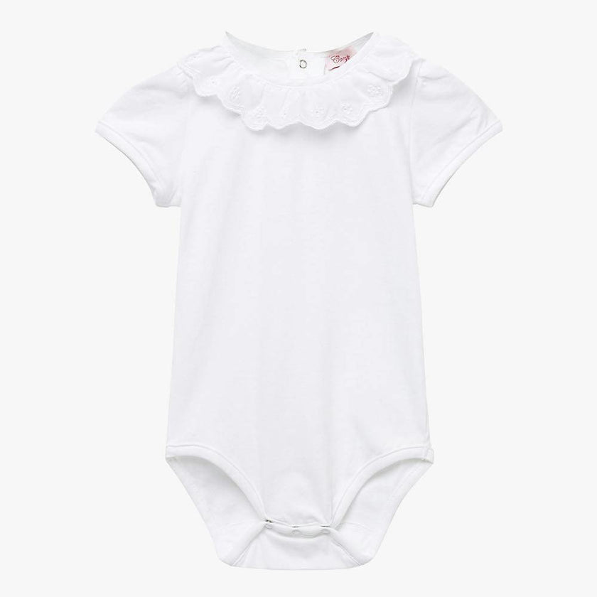 Baby Short-Sleeved Katie Anglaise Bodysuit