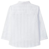 LARANJINHA Beach Vibes Dress Shirt - White