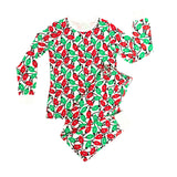 Organic Adult Men's Pajamas - Holiday Lights