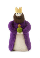 Handmade Nativity Scene Hand Felted Wool Arcadia Home