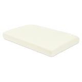 Mini Crib Sheet in GOTS Certified Organic Brushed Cotton in Ivory