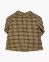 Darius Shirt Green Brown Check
