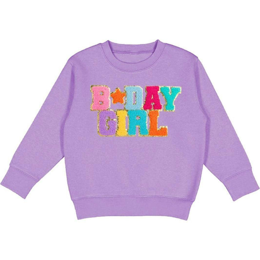 Birthday Girl Patch Sweatshirt