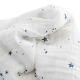 Cotton Muslin Swaddle Blanket - Shooting Stars