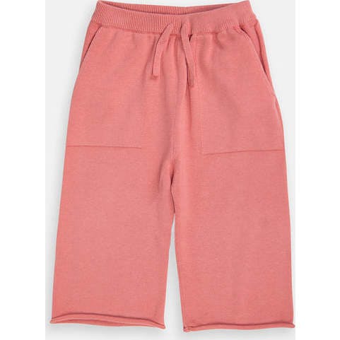 Baby Girls My Boxy Cotton Rolled Edge Relaxed Fit Pants