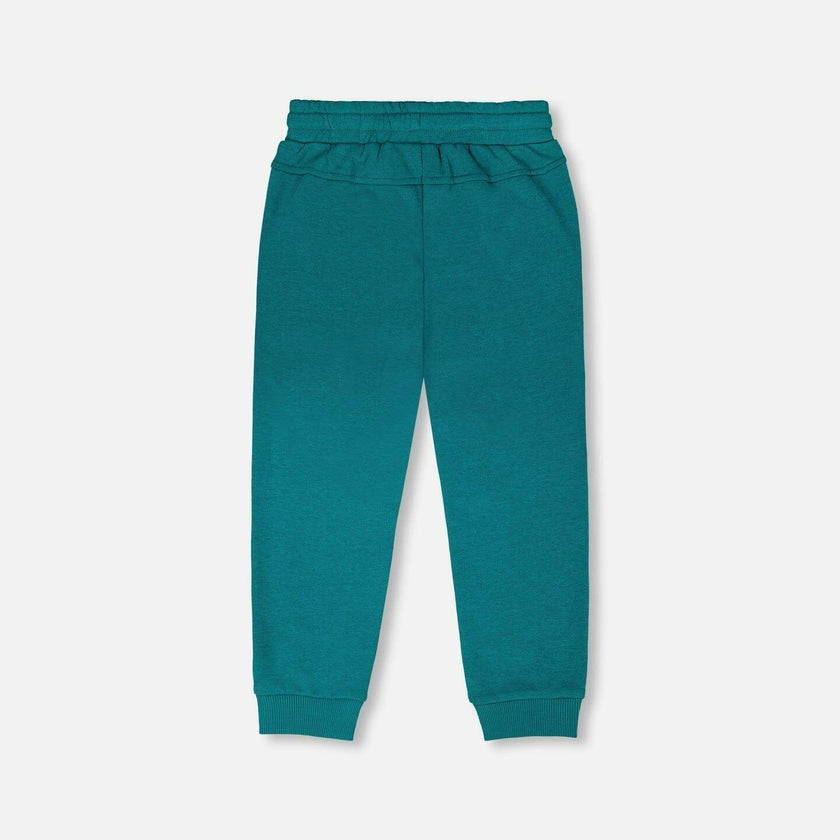 French Terry Sweatpants With Cross Seams