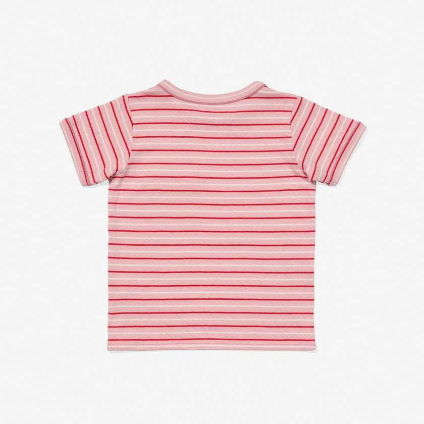 Willie T-Shirt, Petal Mini Stripe