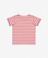 Willie T-Shirt, Petal Mini Stripe