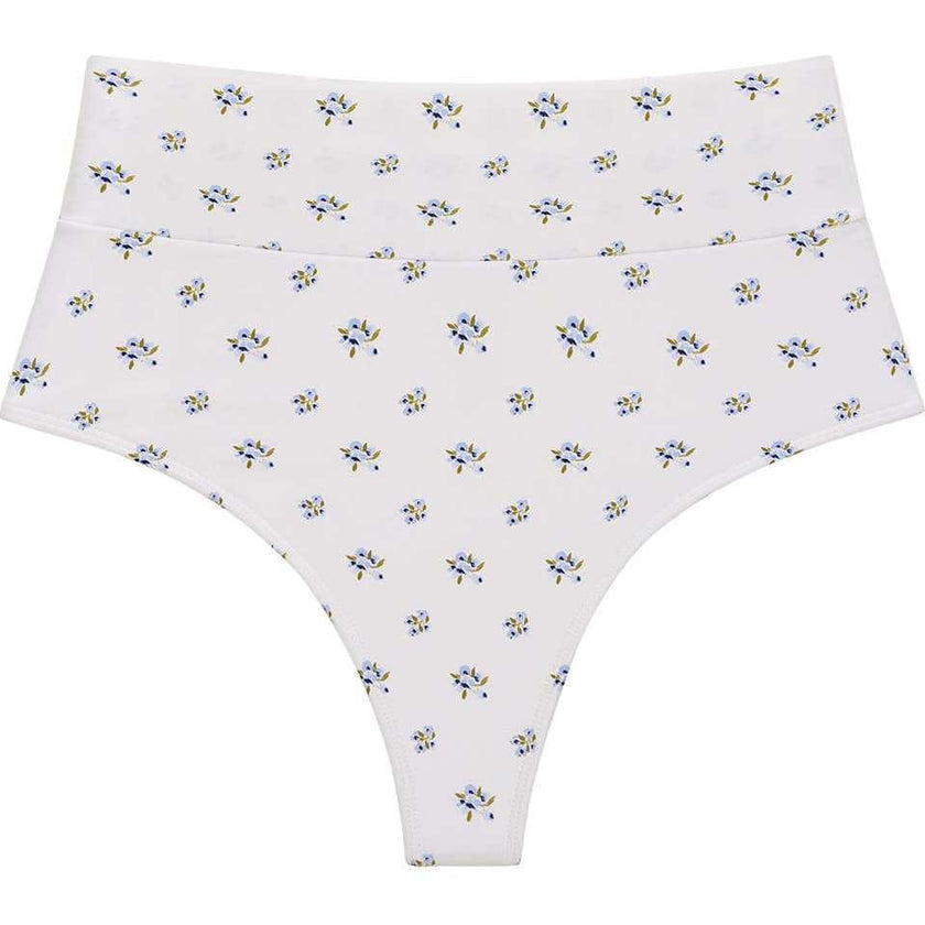 Added Coverage High Rise Bikini Bottom
