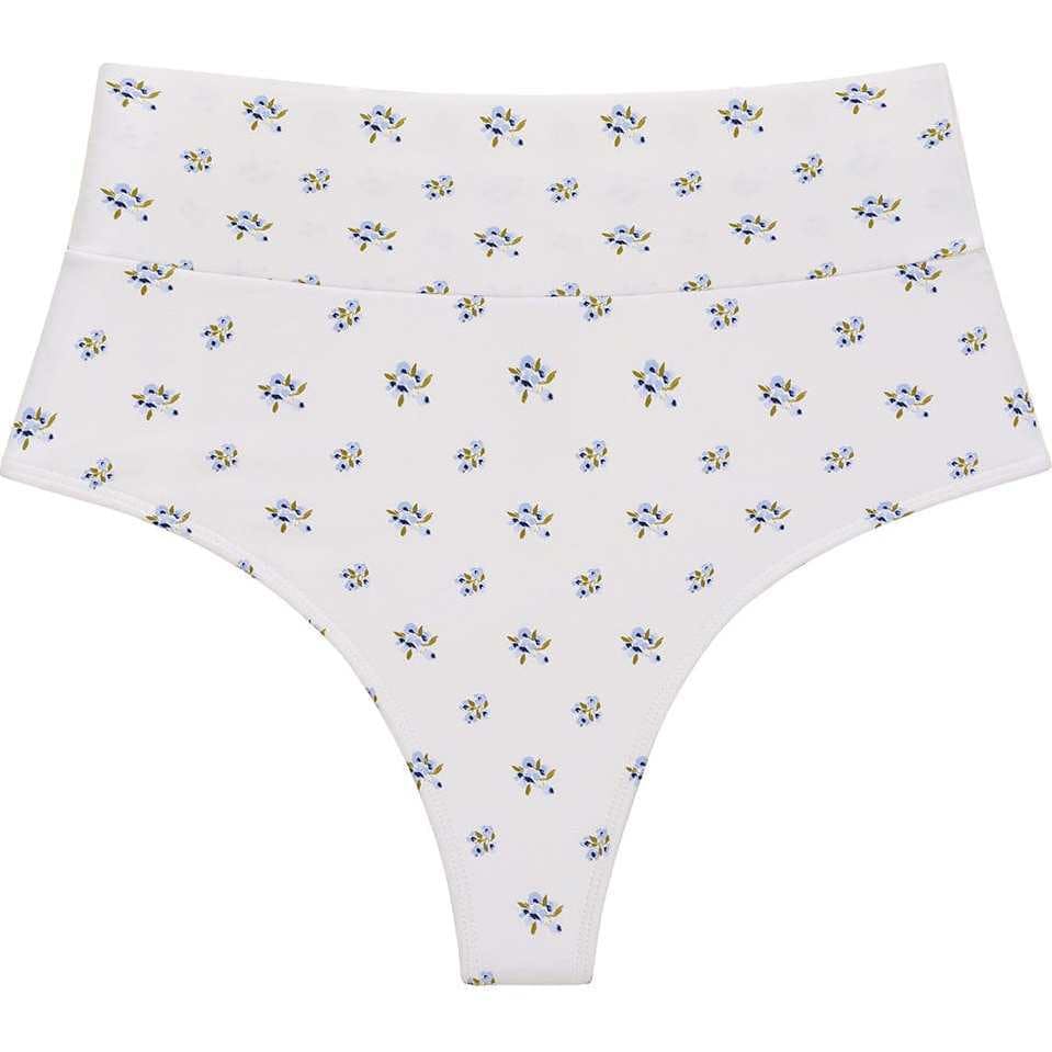 Added Coverage High Rise Bikini Bottom