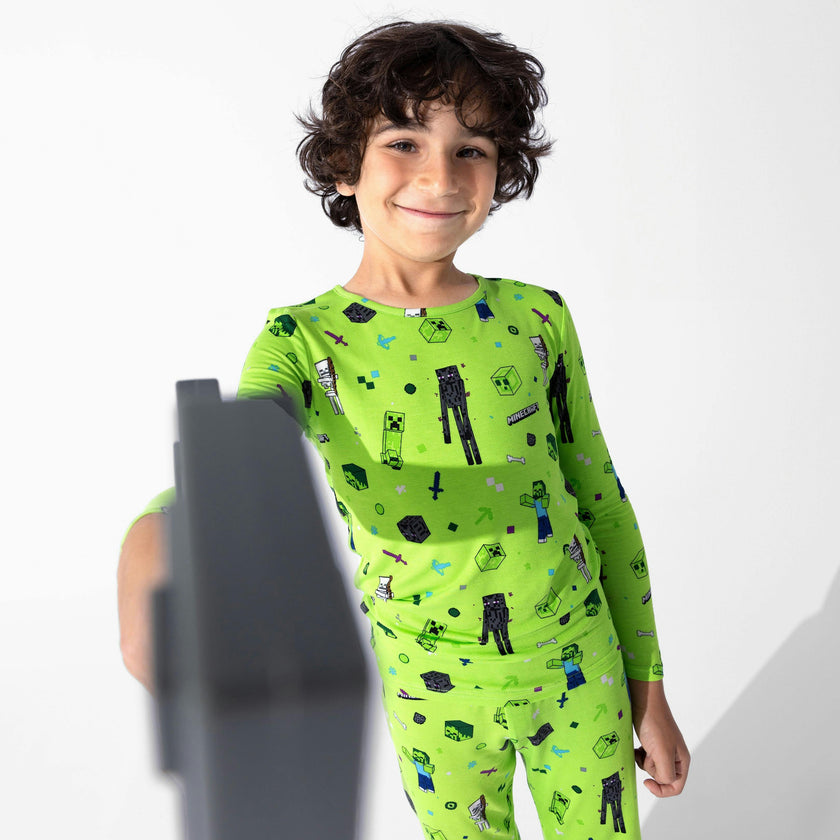 Minecraft Mob Squad Kids Pajamas
