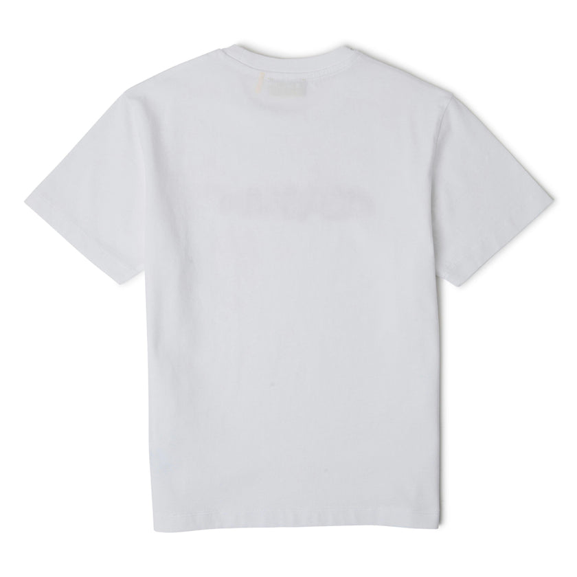 White Big Bookish Watercolor Short Sleeve T-Shirt