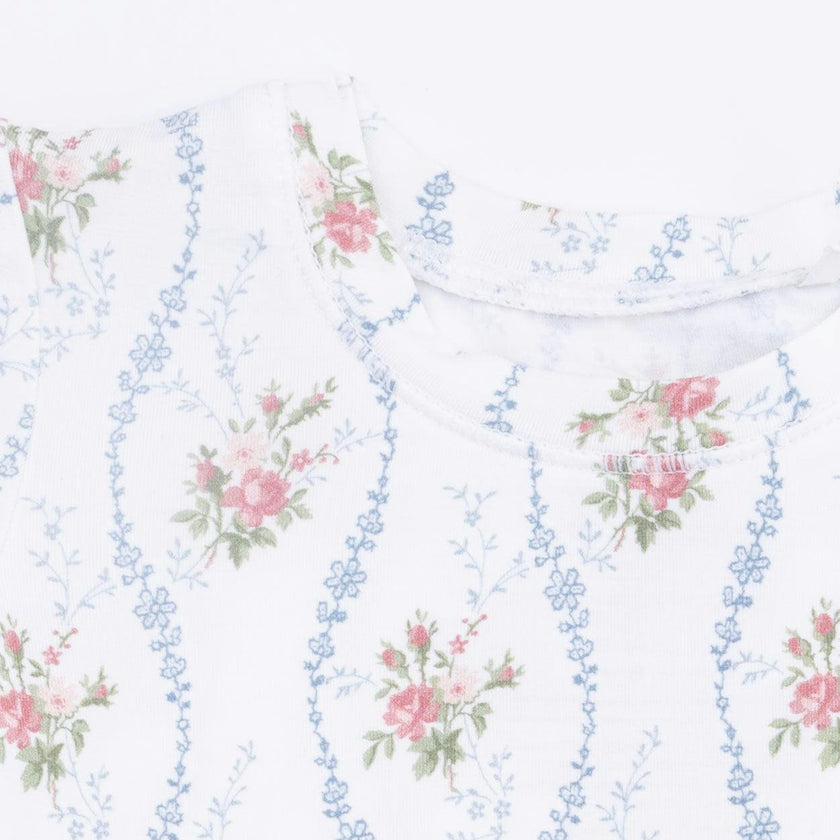 Heirloom Rose Stripe - Loungewear Short Set