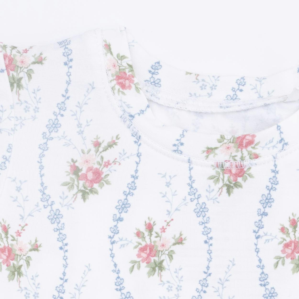Heirloom Rose Stripe - Loungewear Short Set