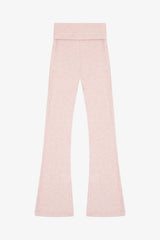 Tenly Hacci Rib Waisted Flared Pants