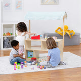 Holly Wooden Market Stand – Kids’ Pretend Play Shop & Display Shelf