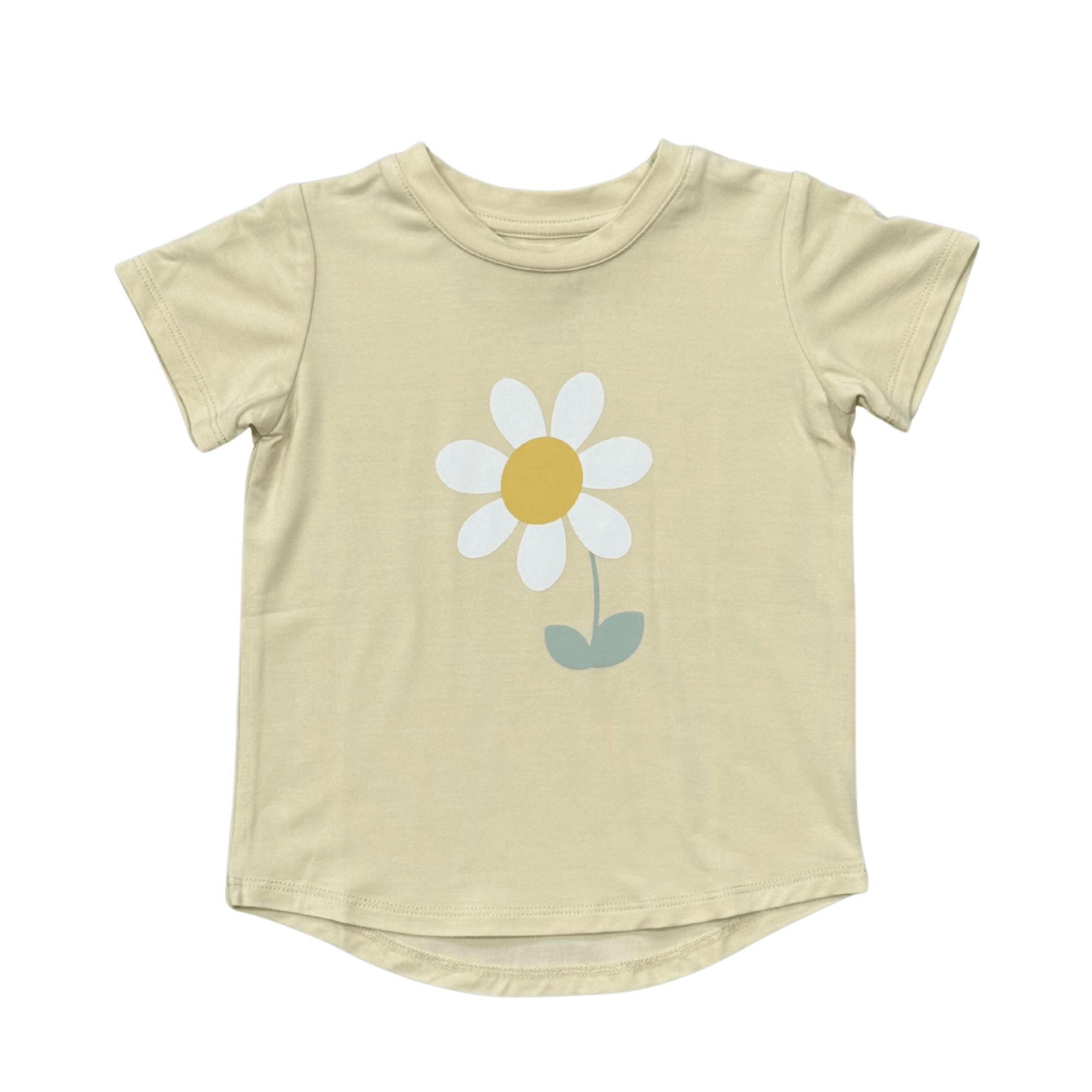 Girl's Short Sleeve Tee in Happy Little Soul