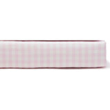 Luxe Premium Percale Bed Sheets in Pink Gingham