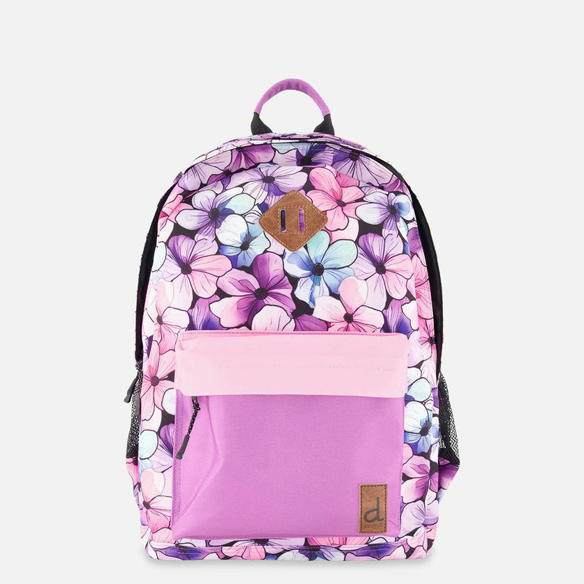Little Girl Floral Spacious Durable Backpack