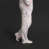 Posh Spooks Women's Ruffled Pajama Set