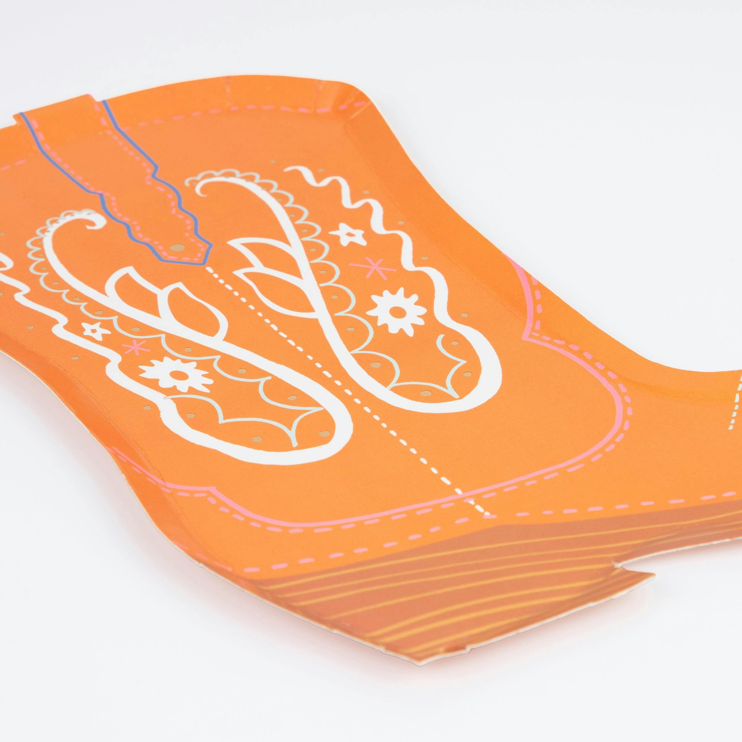 Western Boot Plates