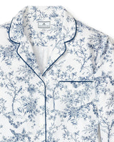 Women's Twill Nightshirt in Timeless Toile