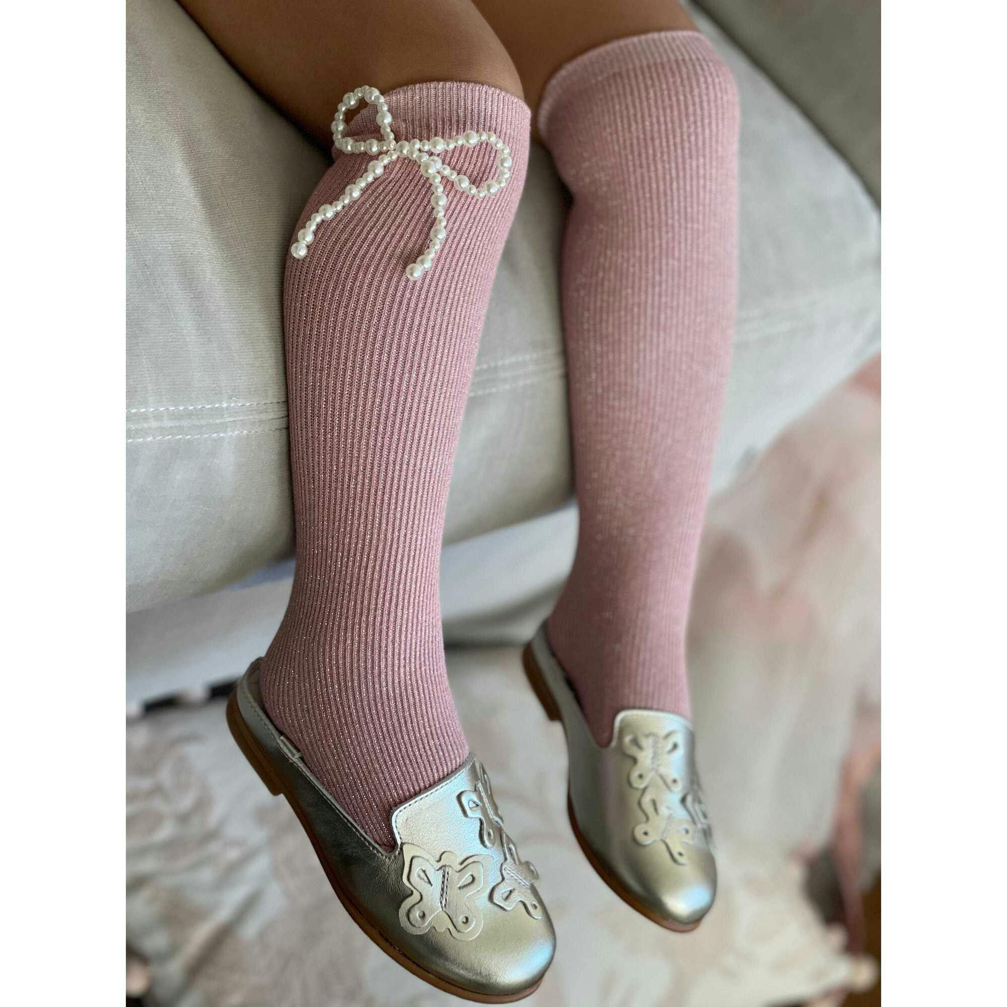 Perla Shimmer Socks