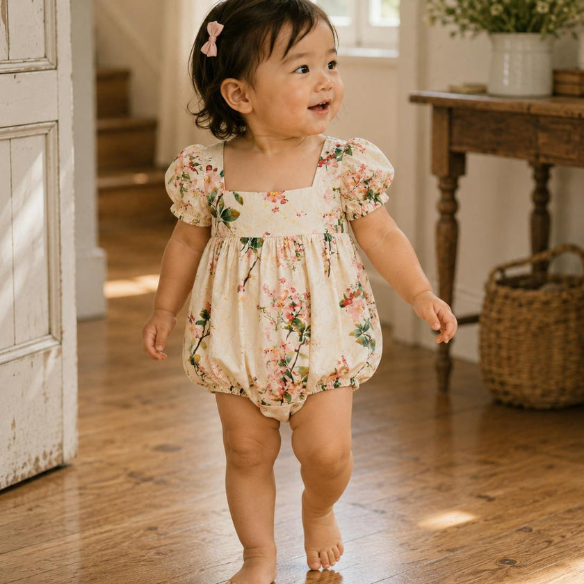 Elodie Bubble-Ivory Botanical