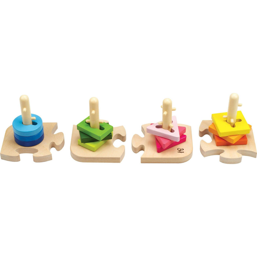 Creative Wooden Peg Puzzle