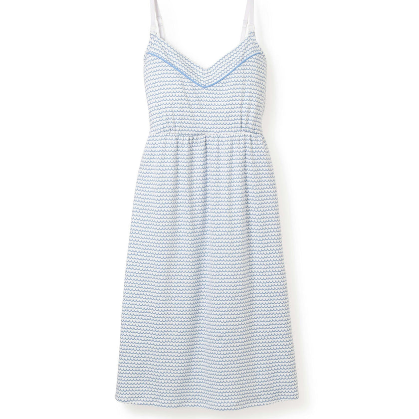 Women's Pima Maternity Nightgown in La Mer
