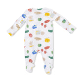 Charcuterie Cuties - 2 Way Zipper Footie