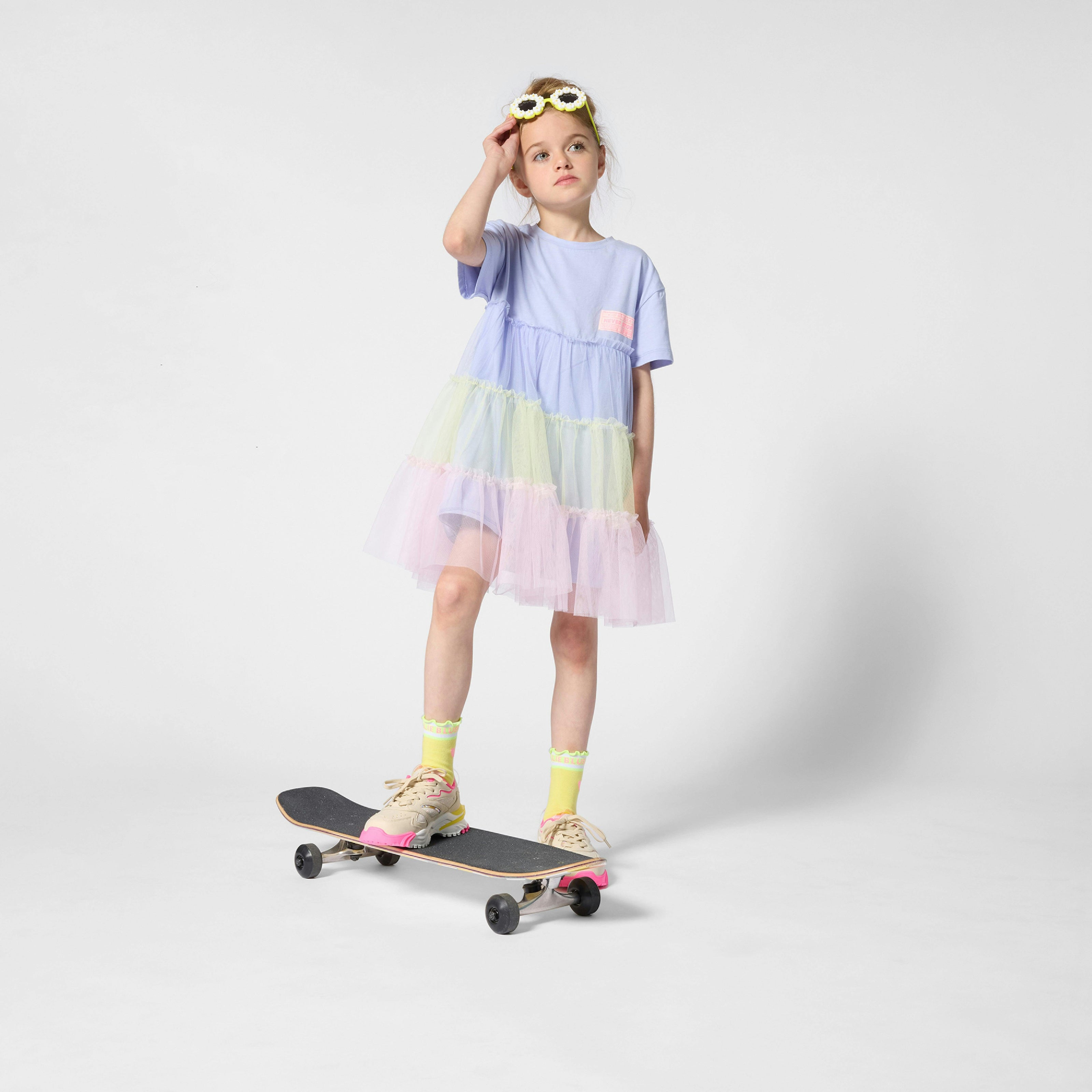 Angel Blue Tulle Kids’ Dress