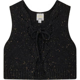 Knit Vest Black Mix