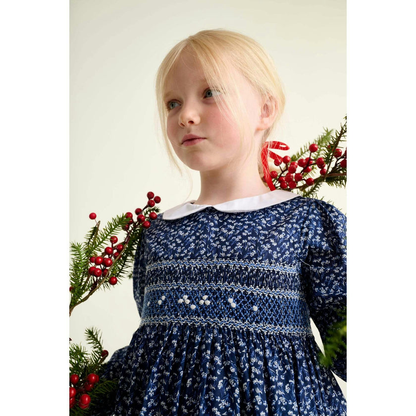 Smocked Girls Dress Joan
