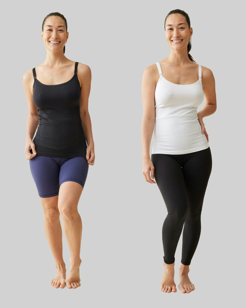 Seamless Shaping Postpartum and Nursing Cami 2-Pack