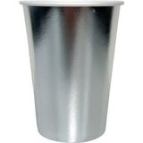 Silver 12 Oz Cups