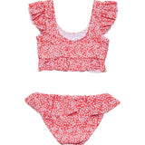 Ditsy Bloom Frilled Crop Bikini