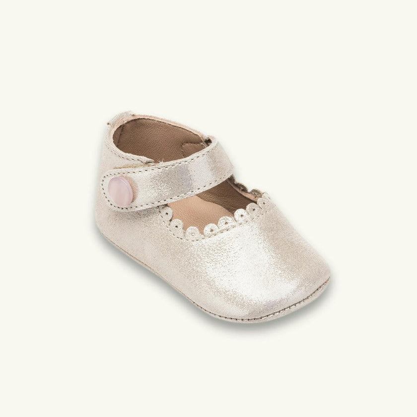 Baby Mary Jane | Talc Leather