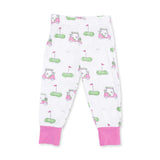 Golf Carts Pink - Short Sleeve Loungewear Set