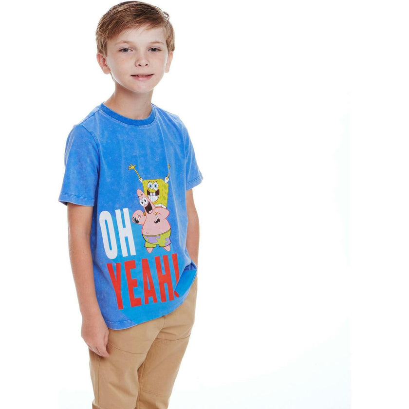 SpongeBob SquarePants™ x Andy & Evan® | Kids (2-12) Acid Wash Besties Tee