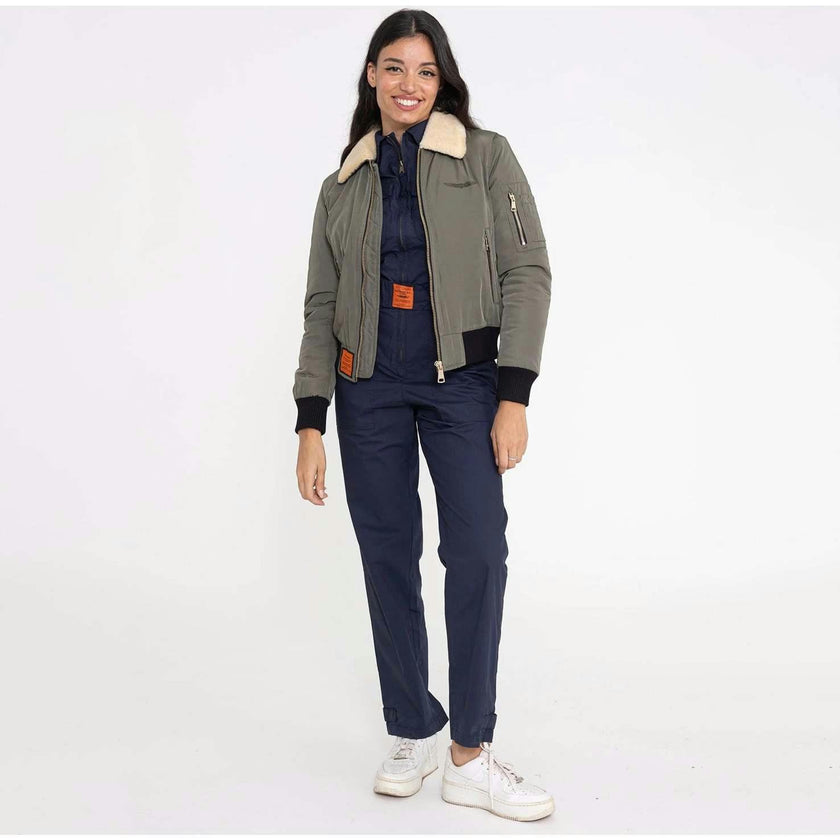 BOMBERS ORIGINAL Barcelona Aviator Jacket - Kaki