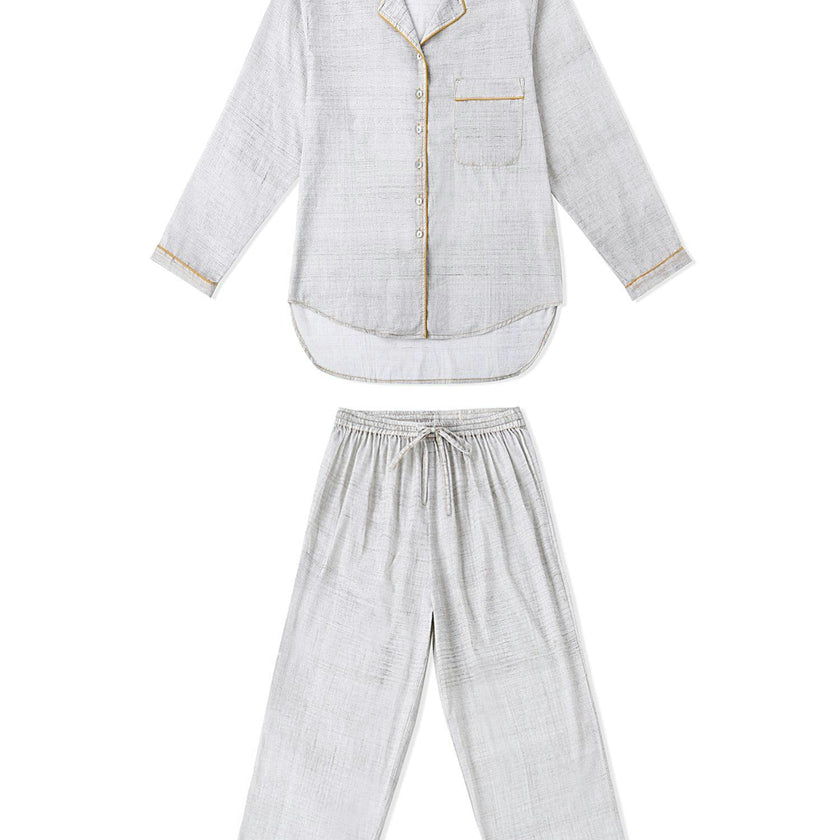 Block-Printed Women's Loungewear Gift Set