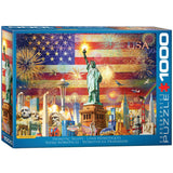 Patriotic Sights - 1000 PC Puzzle