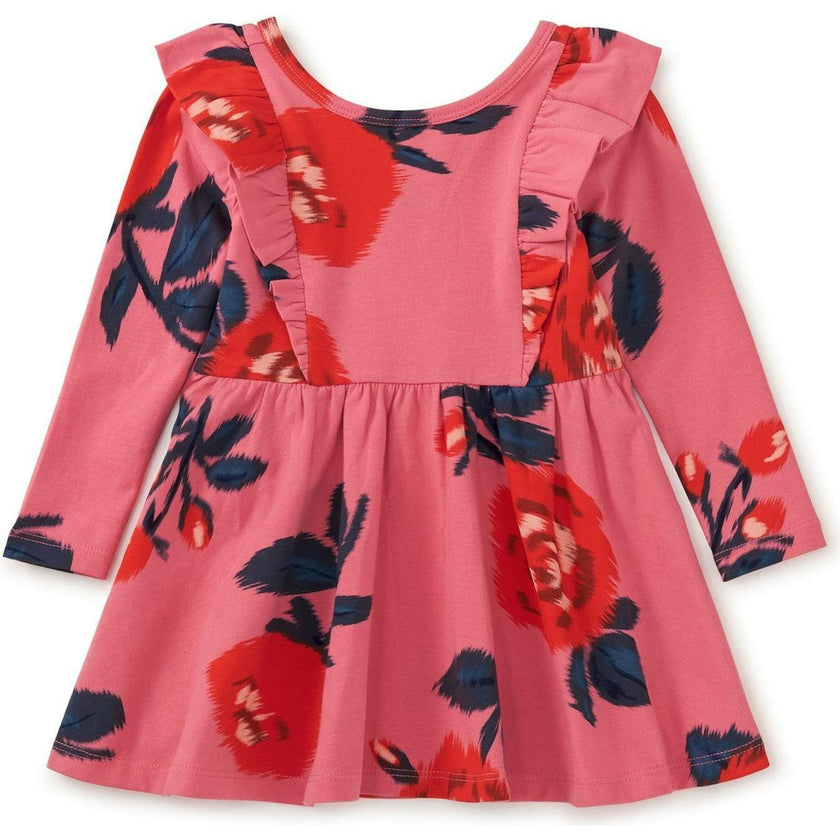 Ruffle Shoulder Ballet Dress