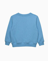 Women's Here Comes Trouble Sweatshirt in Blue/Pink