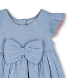 Light Blue Baby Dress with Bow