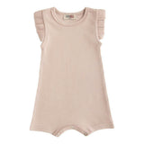 Pink Blush Ruffle Modal Shortie