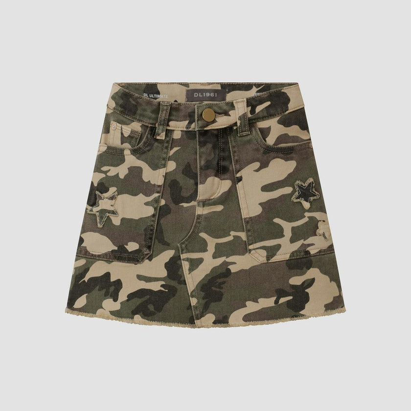 Jenny Mini Skirt | Star Camo
